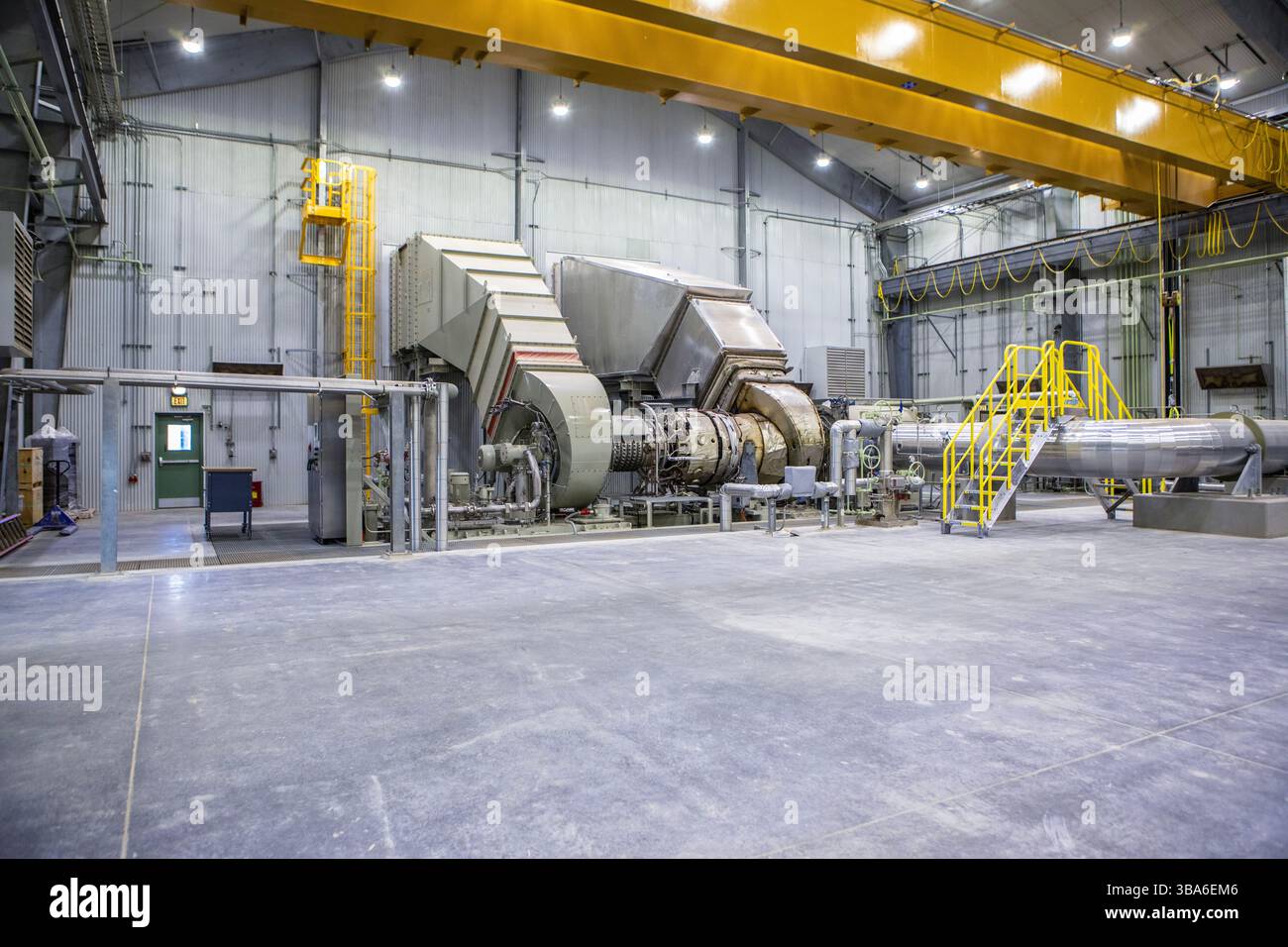 Station de compression travaillant dans le Tennessee Banque D'Images