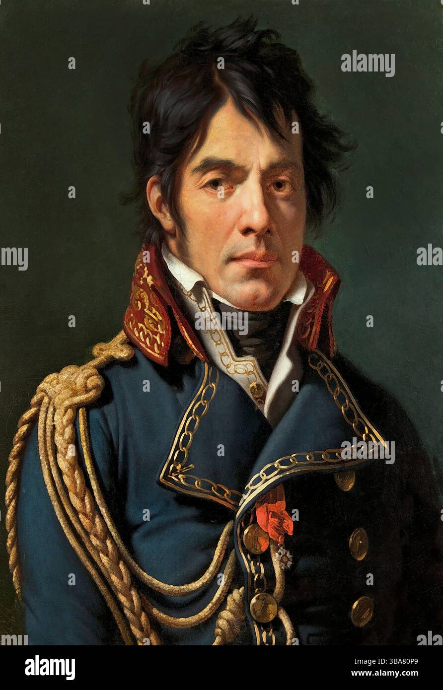 Larrey Dominique Jean Baron 1804 médecin chirurgien dans l'armée napoléonienne Musée Napoléon Louvre. Banque D'Images