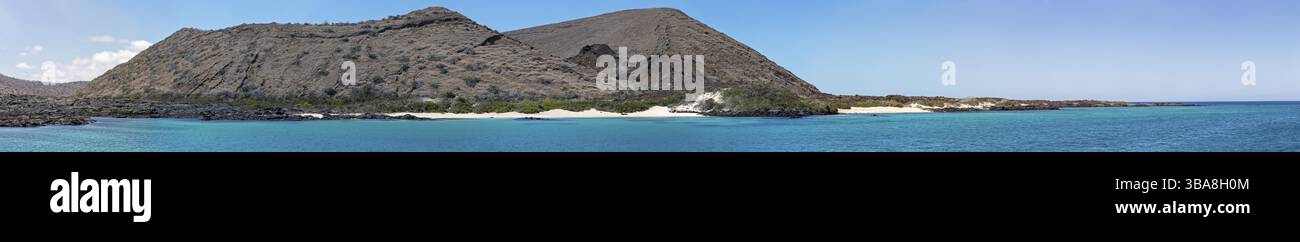 Île à côté de Bartolome, Galapagos, Équateur, Amérique du Sud Banque D'Images