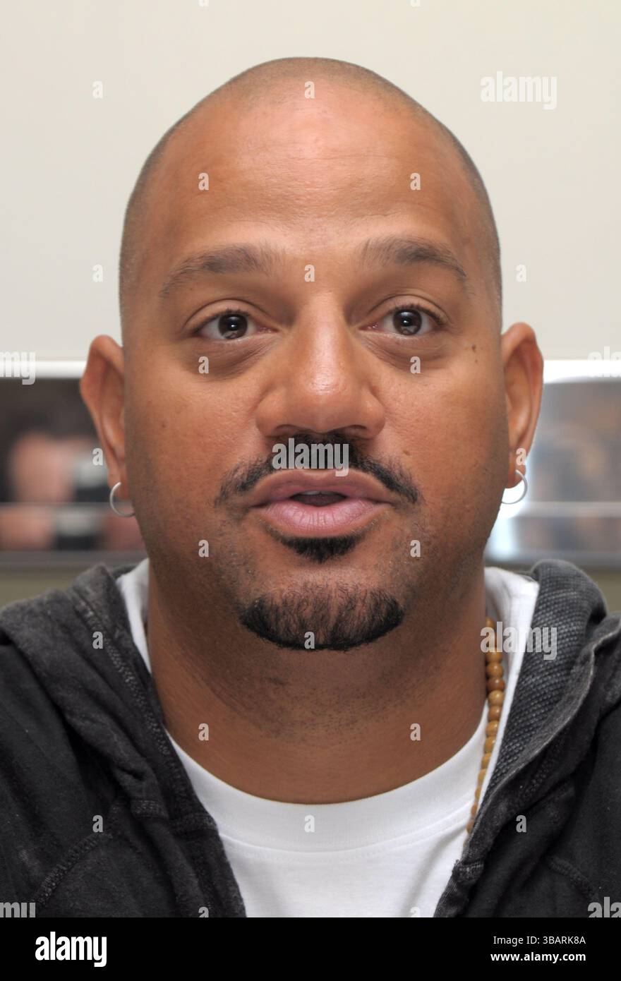 Allen Hughes lors d'une conférence de presse pour 'le Livre d'Eli' à Los Angeles - 10 janvier 2010 Banque D'Images