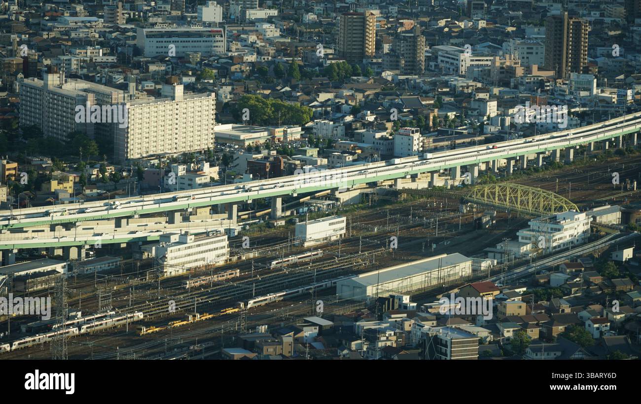 Paysage urbain de Nagoya : le cœur vibrant de la préfecture d’Aichi au Japon Banque D'Images