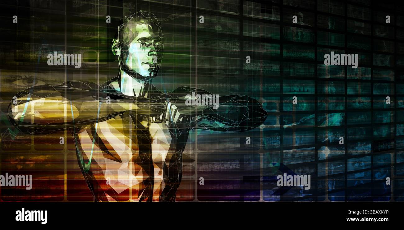 Implant implants cybernétiques ou comme un concept Banque D'Images