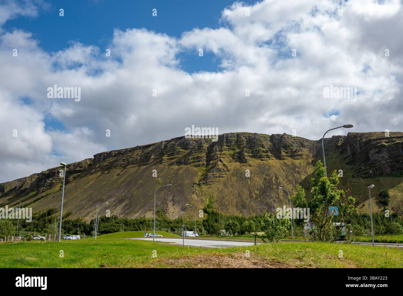 Merveilles géologiques de l'Islande Banque D'Images