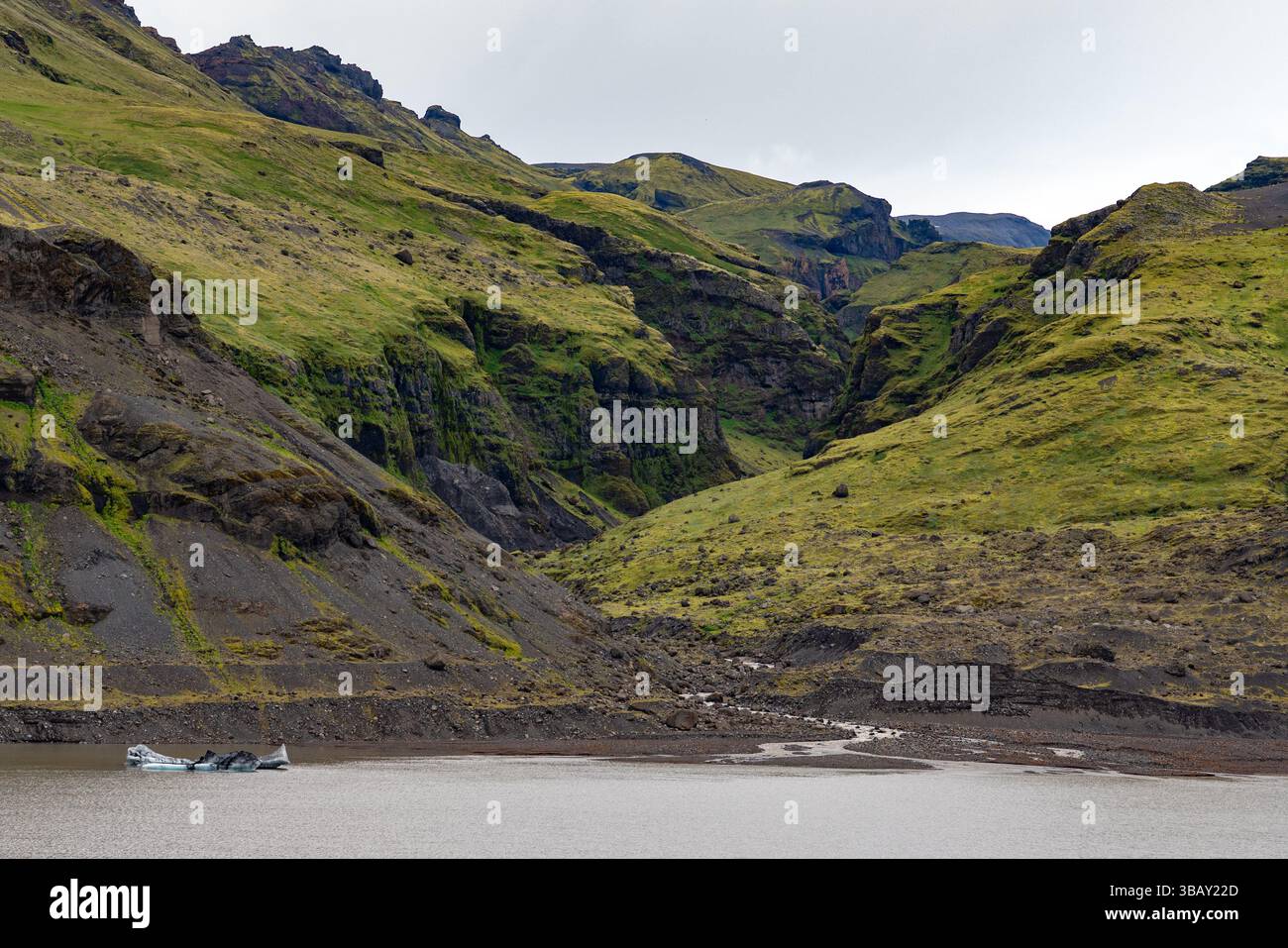 Merveilles géologiques de l'Islande Banque D'Images