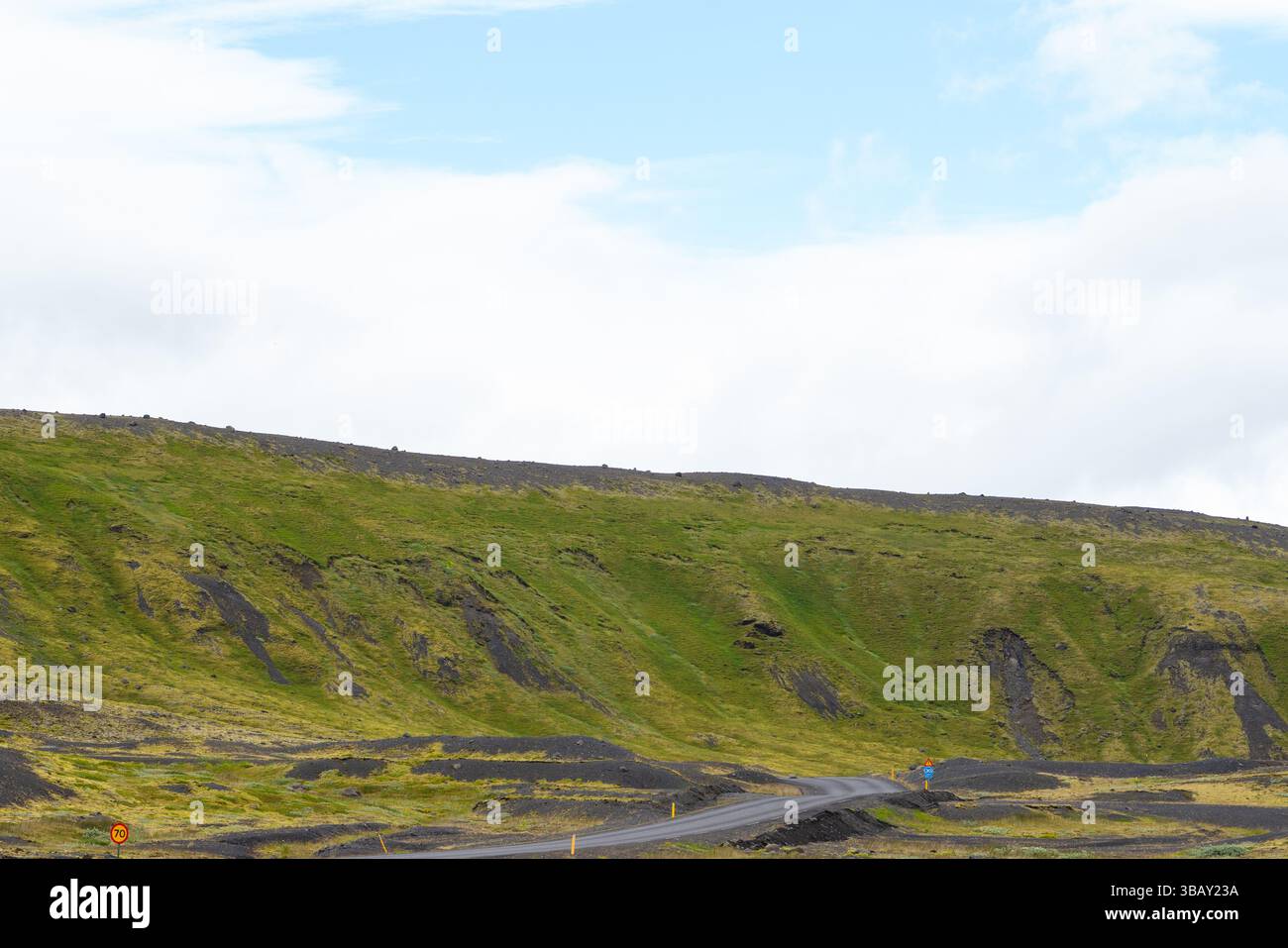 Merveilles géologiques de l'Islande Banque D'Images