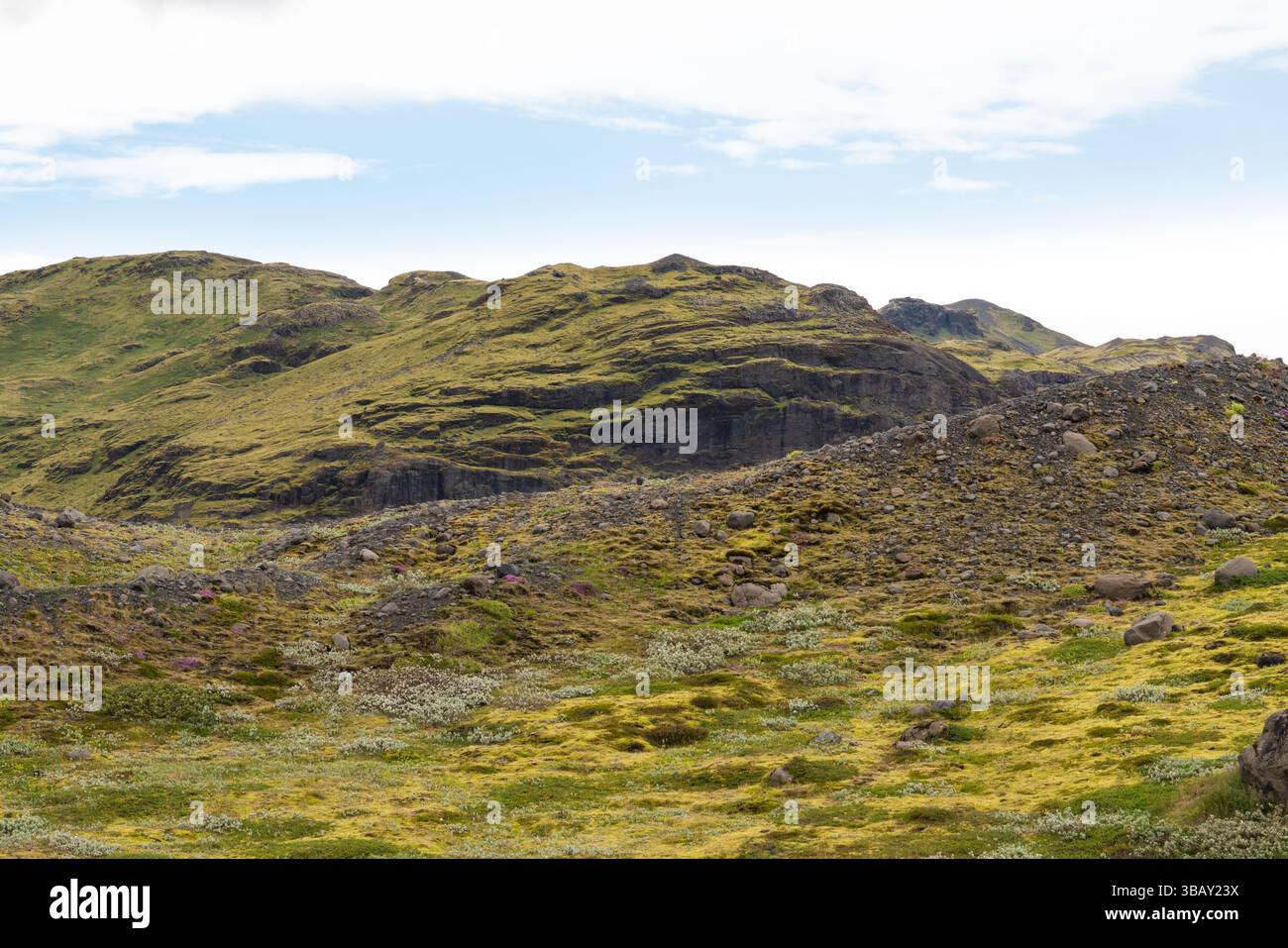 Merveilles géologiques de l'Islande Banque D'Images