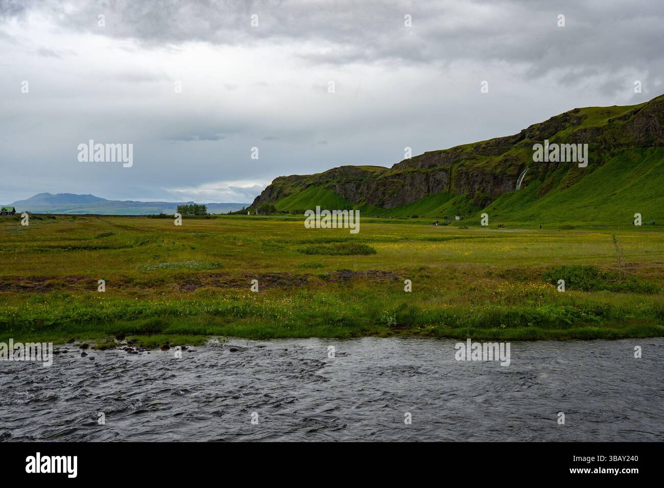 Merveilles géologiques de l'Islande Banque D'Images