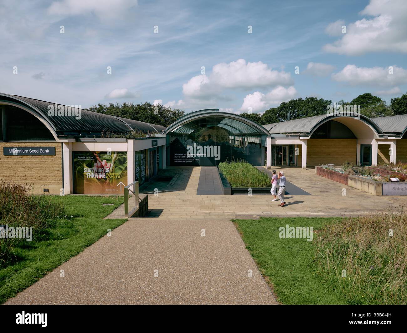 Millennium Seed Bank Partnership - Wakehurst, jardins botaniques dans le West Sussex, Angleterre Royaume-Uni Banque D'Images