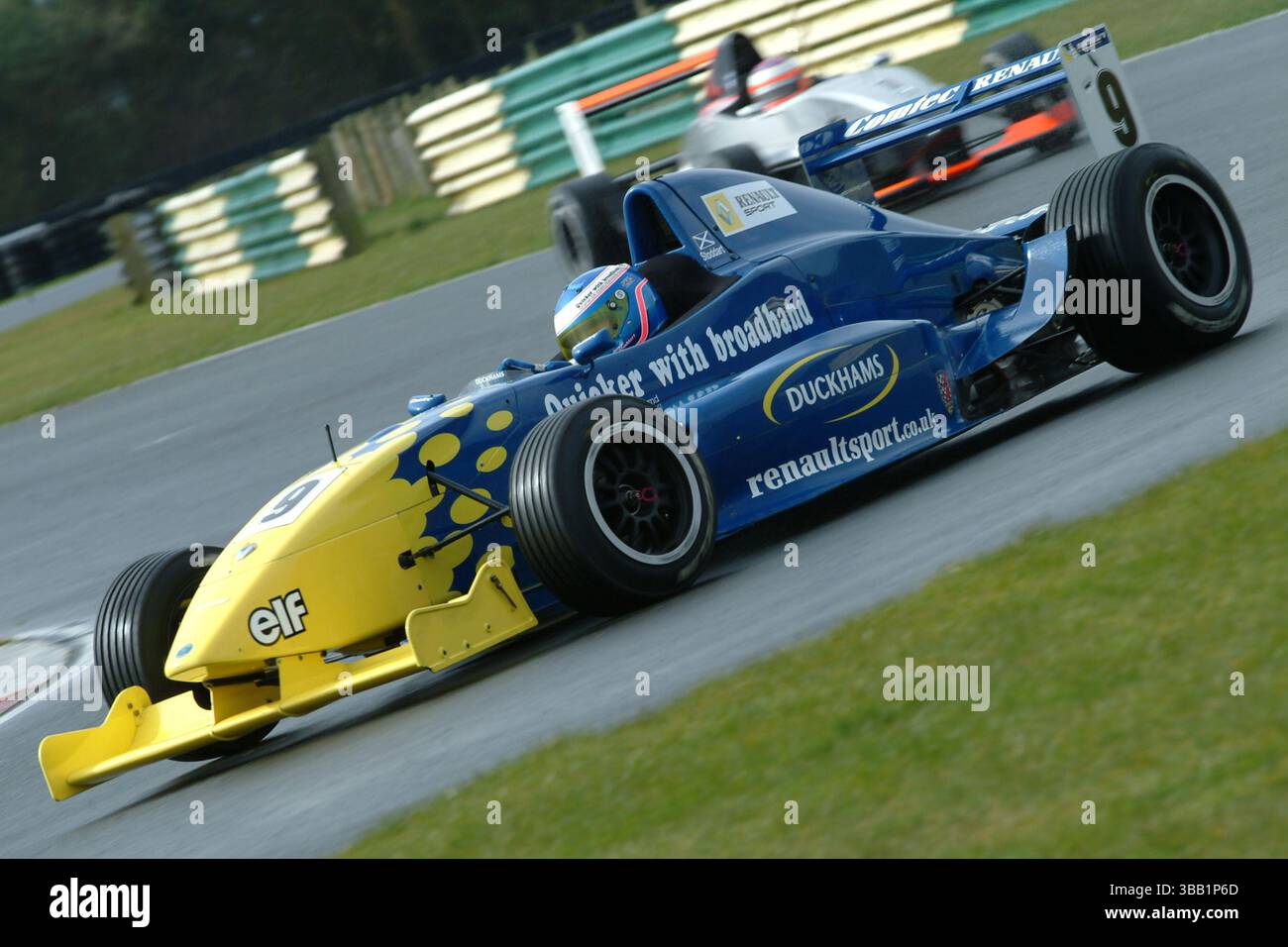 Suzie Wolff, ancienne pilote automobile écossaise et actuelle directrice générale de la F1 Academy, a été photographiée ici pendant les premières années de sa carrière dans le sport automobile. Banque D'Images