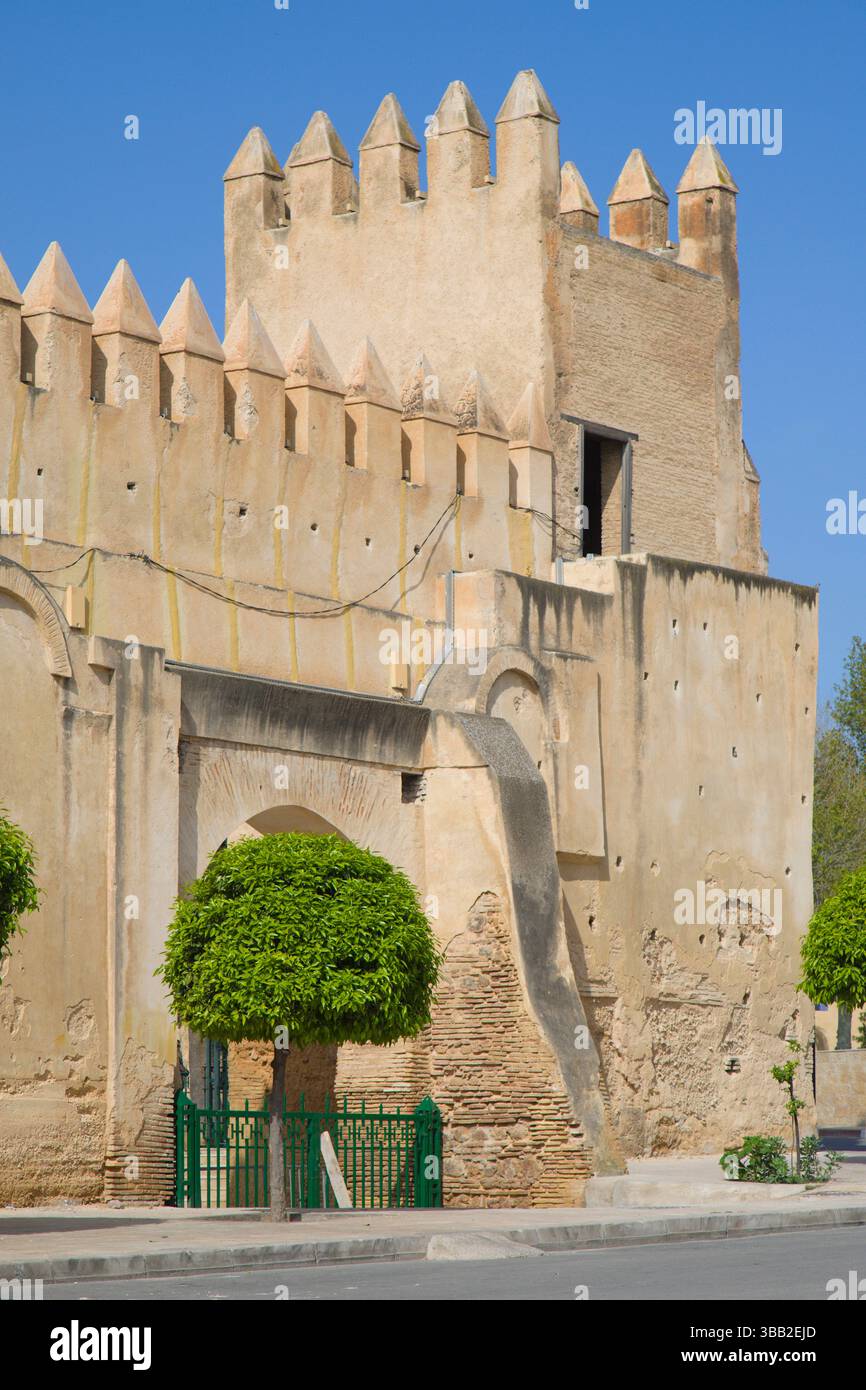 Maroc, Fès, rempart de la ville, Banque D'Images
