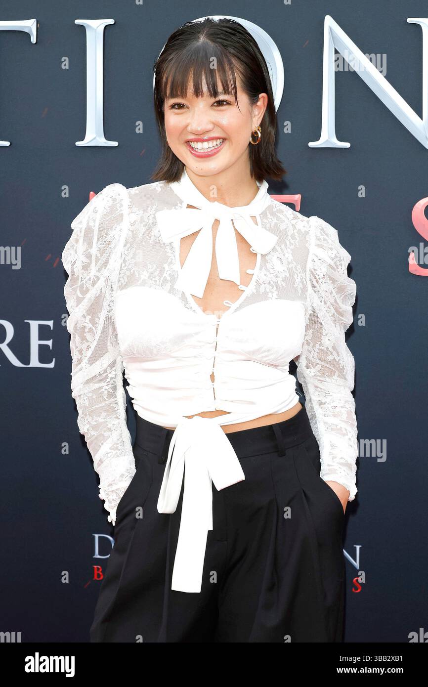 12 mai 2025, Los Angeles, Californie, États-Unis : Payton Elizabeth Lee à la première mondiale de Warner Bros final destination Bloodlines au TCL Chinese Theatre IMAX. (Crédit image : © Nina Prommer/ZUMA Press Wire) USAGE ÉDITORIAL SEULEMENT ! Non destiné à UN USAGE commercial ! Banque D'Images