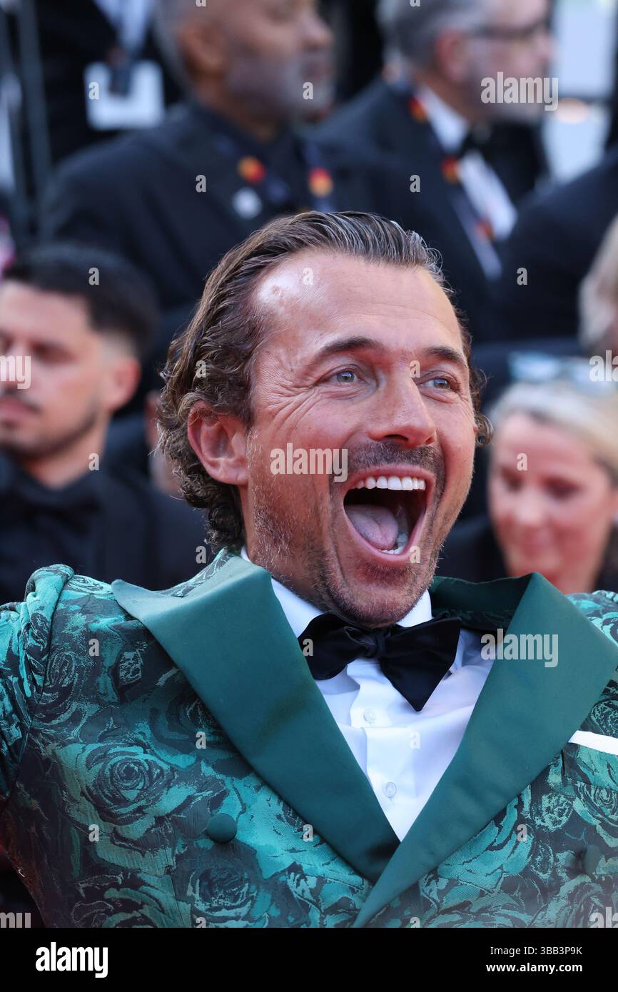 Cannes, France. 14 mai 2025. William Abadie lors de la projection du film 'Mission : impossible - le calcul final' lors de la 78ème édition du Festival de Cannes à Cannes, France, le 14 mai 2025. CAP/GED © GED/Capital Pictures crédit : Capital Pictures/Alamy Live News Banque D'Images