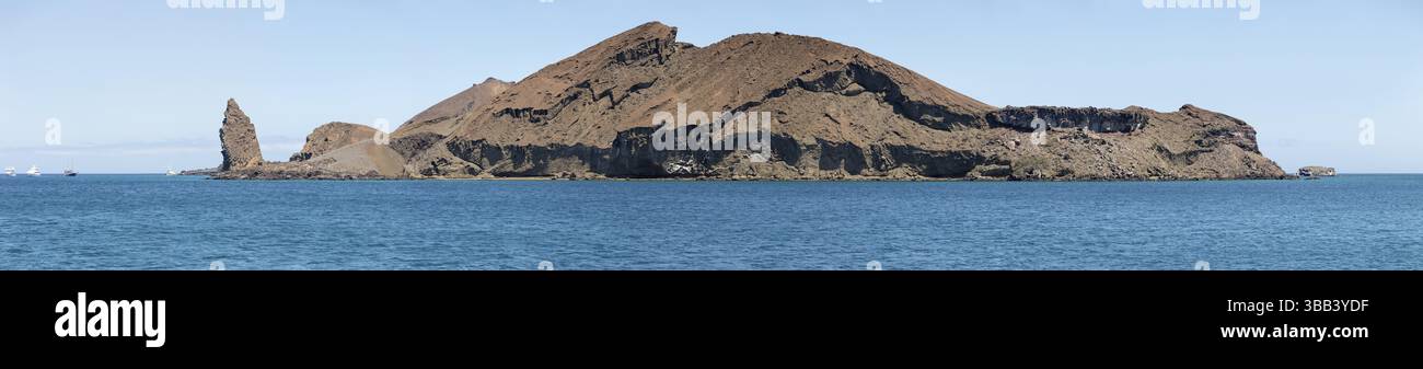 Île à côté de Bartolome, Galapagos, Équateur, Amérique du Sud Banque D'Images