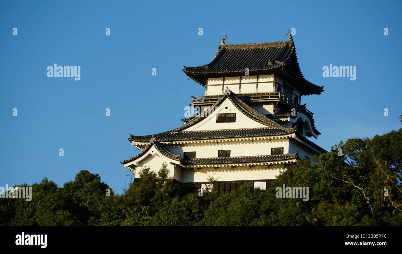 Inuyama - ville historique du château et charme pittoresque au Japon Banque D'Images