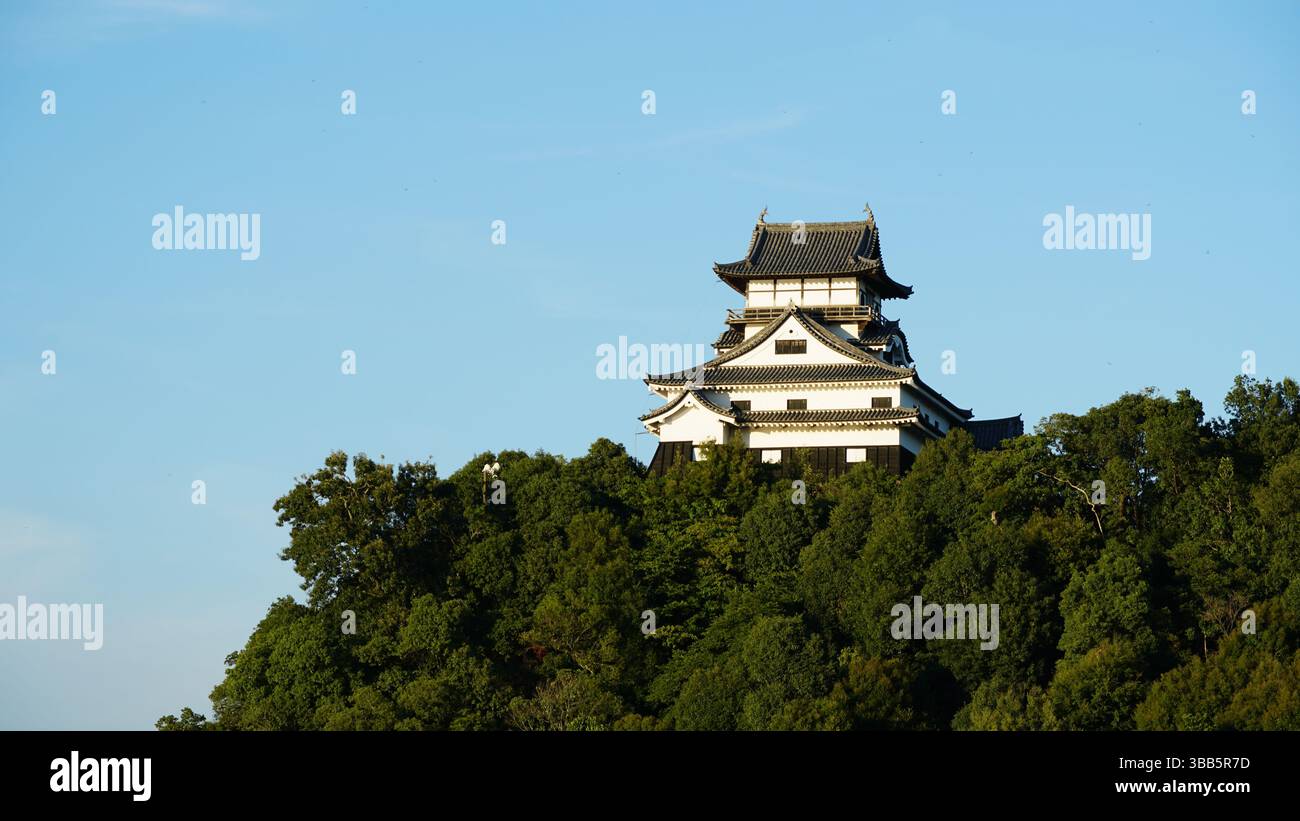 Inuyama - ville historique du château et charme pittoresque au Japon Banque D'Images
