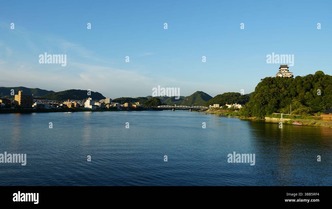 Inuyama - ville historique du château et charme pittoresque au Japon Banque D'Images