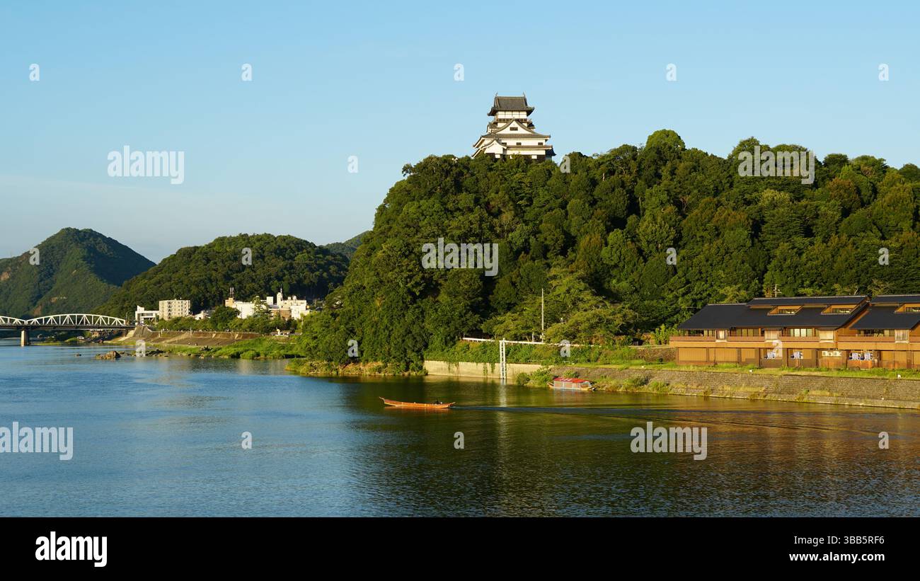 Inuyama - ville historique du château et charme pittoresque au Japon Banque D'Images
