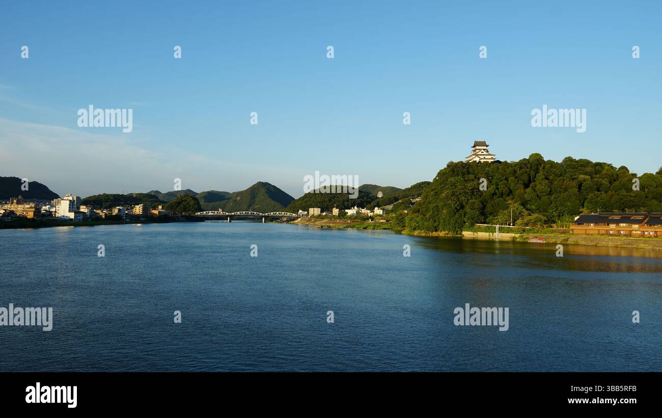 Inuyama - ville historique du château et charme pittoresque au Japon Banque D'Images