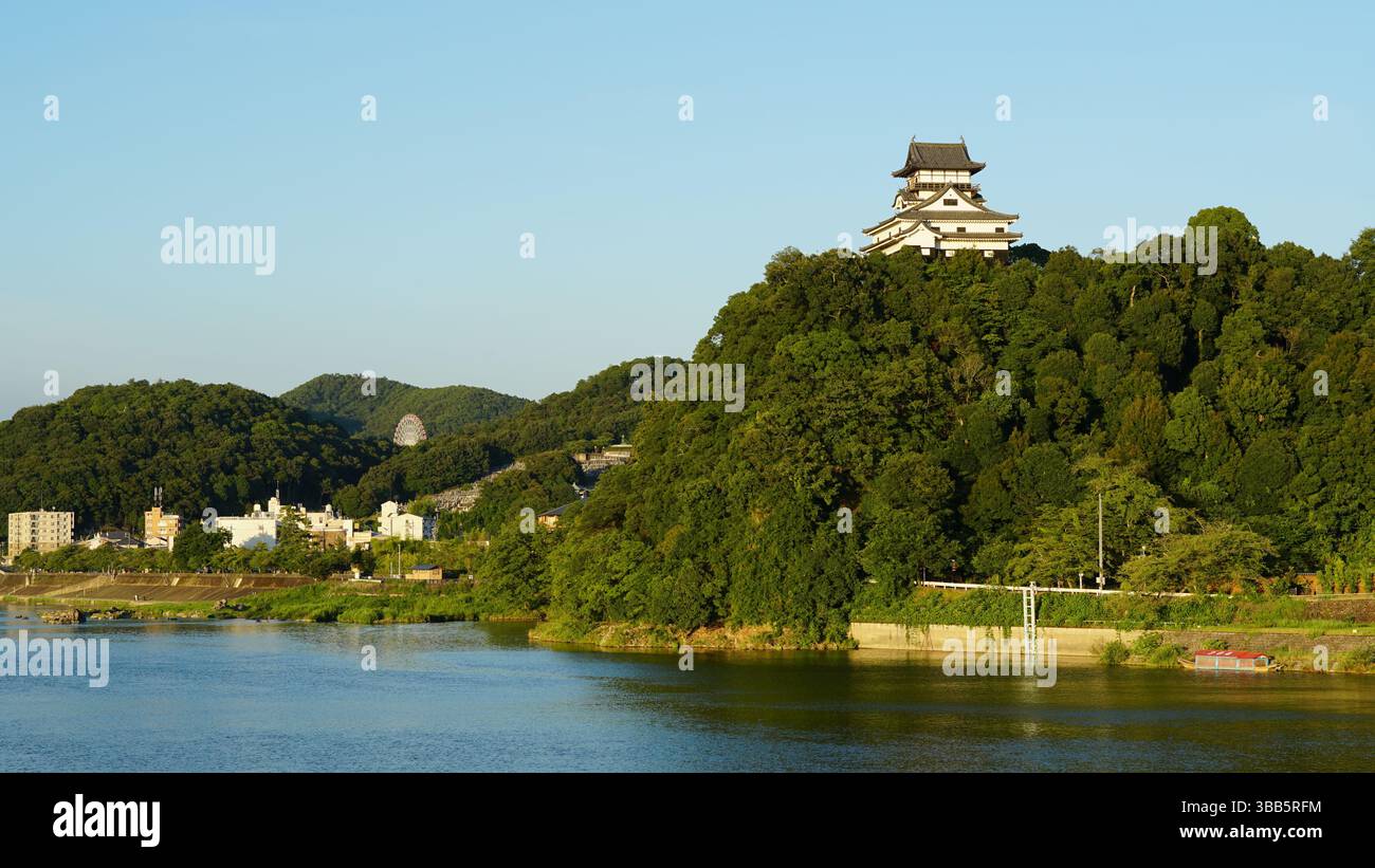 Inuyama - ville historique du château et charme pittoresque au Japon Banque D'Images