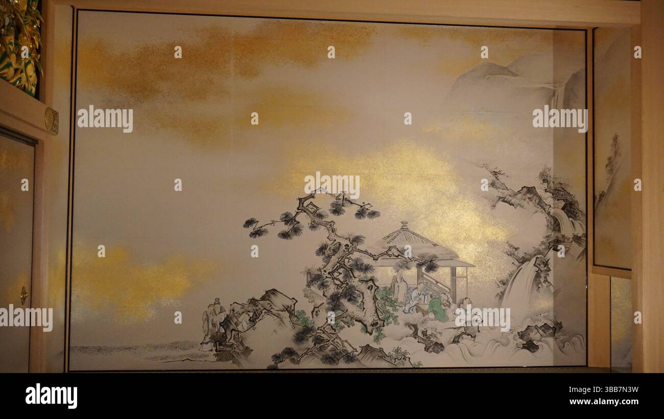 Château de Nagoya Palais Honmaru – architecture traditionnelle japonaise et histoire Banque D'Images