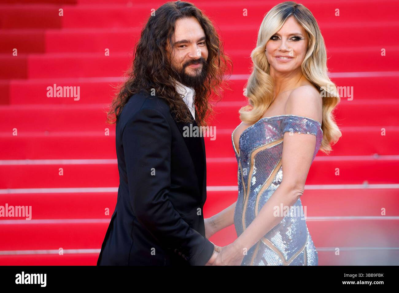 Tom Kaulitz mit Ehefrau Heidi Klum BEI der Premiere des Kinofilms