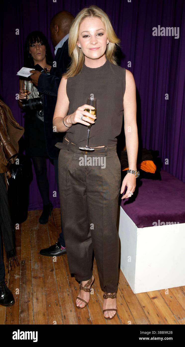 Nicola Stapleton à la soirée de lancement Cadbury Dairy Milk Caramel Nibbles à Londres, le 20 octobre 2009 Banque D'Images