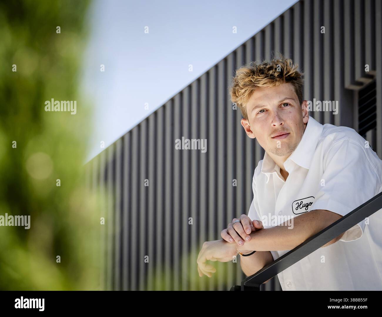 IMOLA - Liam Lawson (Racing Bulls) à l'Autodromo Internazionale Enzo e Dino Ferrari avant le Grand Prix d'Emilie-Romagne. ANP SEM VAN DER WAL Banque D'Images