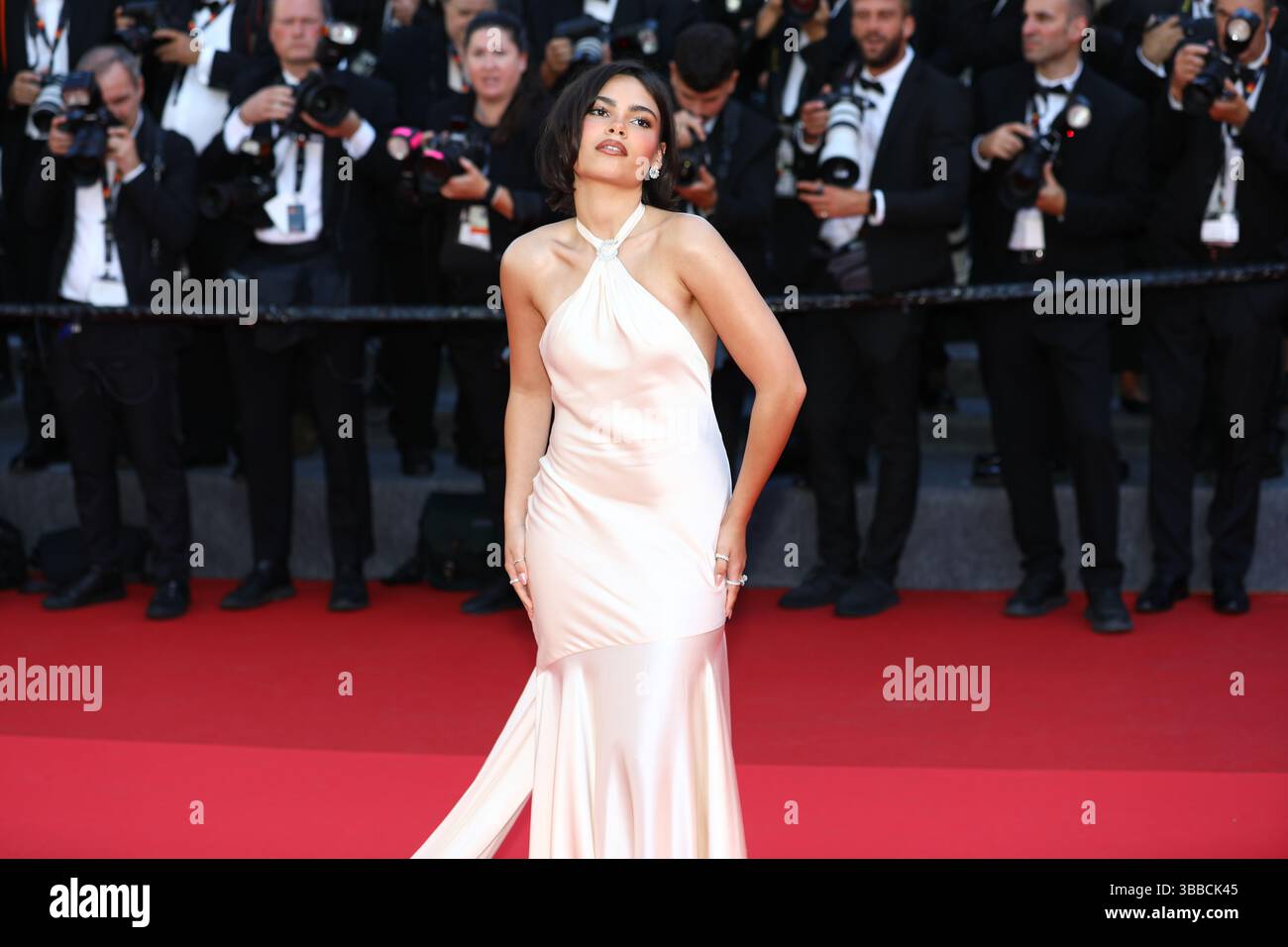 15 mai 2025, Cannes, Côte d'azur, France : ARIANA GREENBLATT sur le tapis rouge pour la première projection de 'case 137' au 78e Festival annuel de Cannes au Palais des Festivals de Cannes, France (crédit image : © Mickael Chavet/ZUMA Press Wire) USAGE ÉDITORIAL SEULEMENT ! Non destiné à UN USAGE commercial ! Banque D'Images