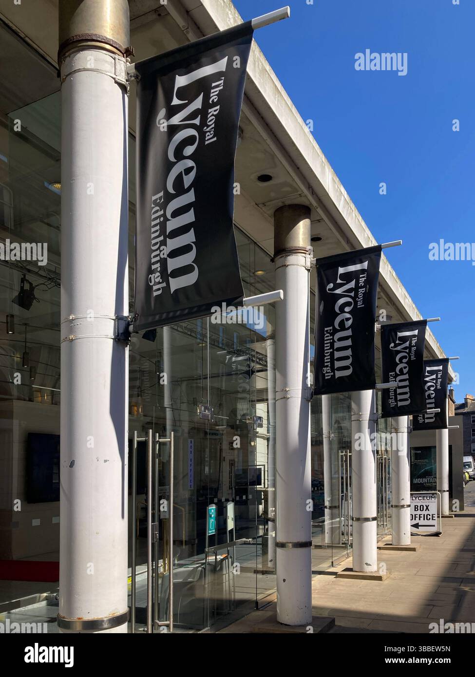 Le Royal Lyceum Theatre, Grindlay Street, Édimbourg, Écosse - Image de stock capturée avec un smartphone