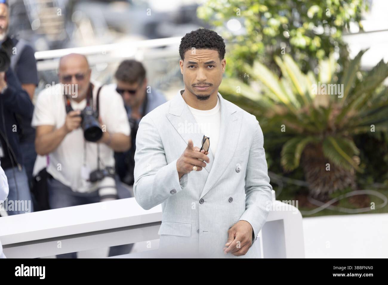 Cannes, France - 5,2024 : Greg Tarzan Davis lors de l'appel photo à MISSION : IMPOSSIBLE - LE COMPTE FINAL lors du 78ème Cannes International Banque D'Images