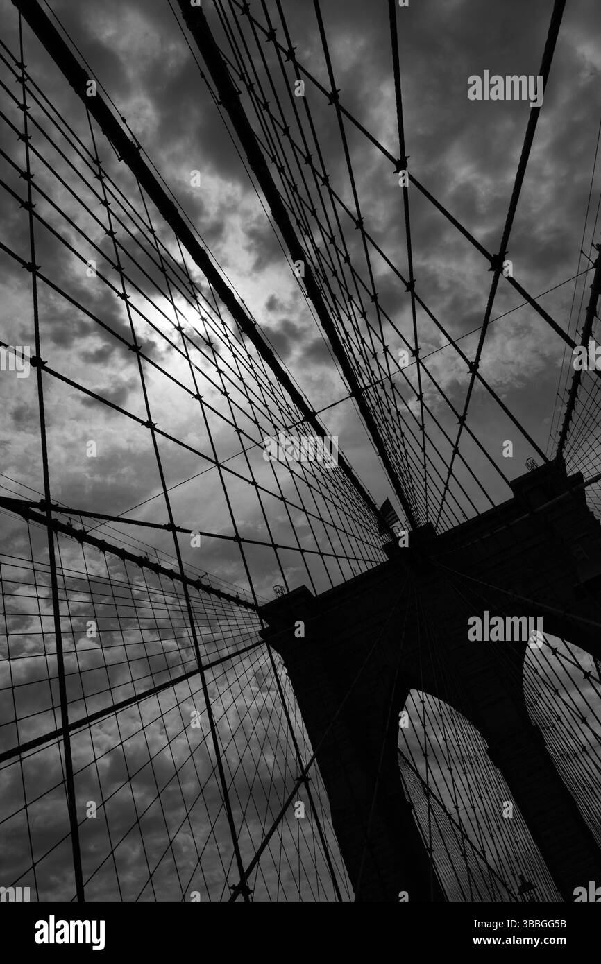 Broklyn Bridge, New York Banque D'Images