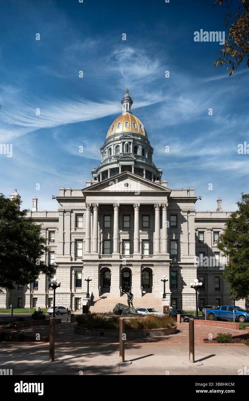 Colorado State Capitol Building à Denver Banque D'Images