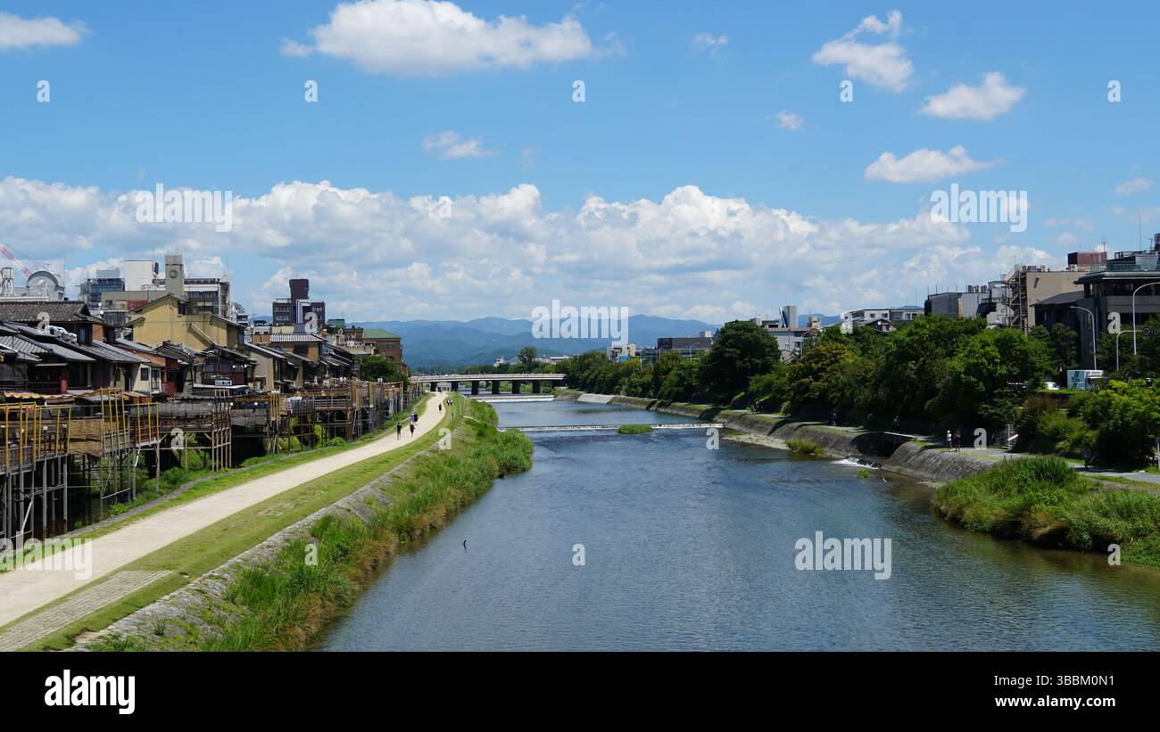 Festival Gion Matsuri à Kyoto, Japon Banque D'Images