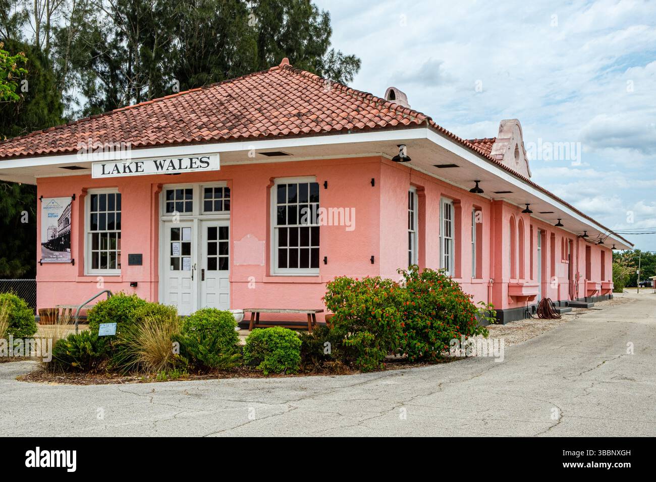 Lake Wales History Museum, South Scenic Highway, Lake Wales, Floride Banque D'Images