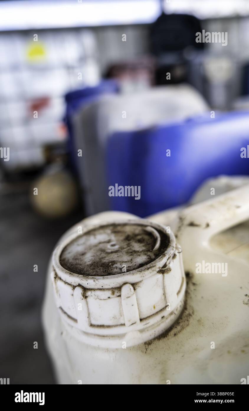 Détail de la saleté et de la pollution de l'environnement Banque D'Images