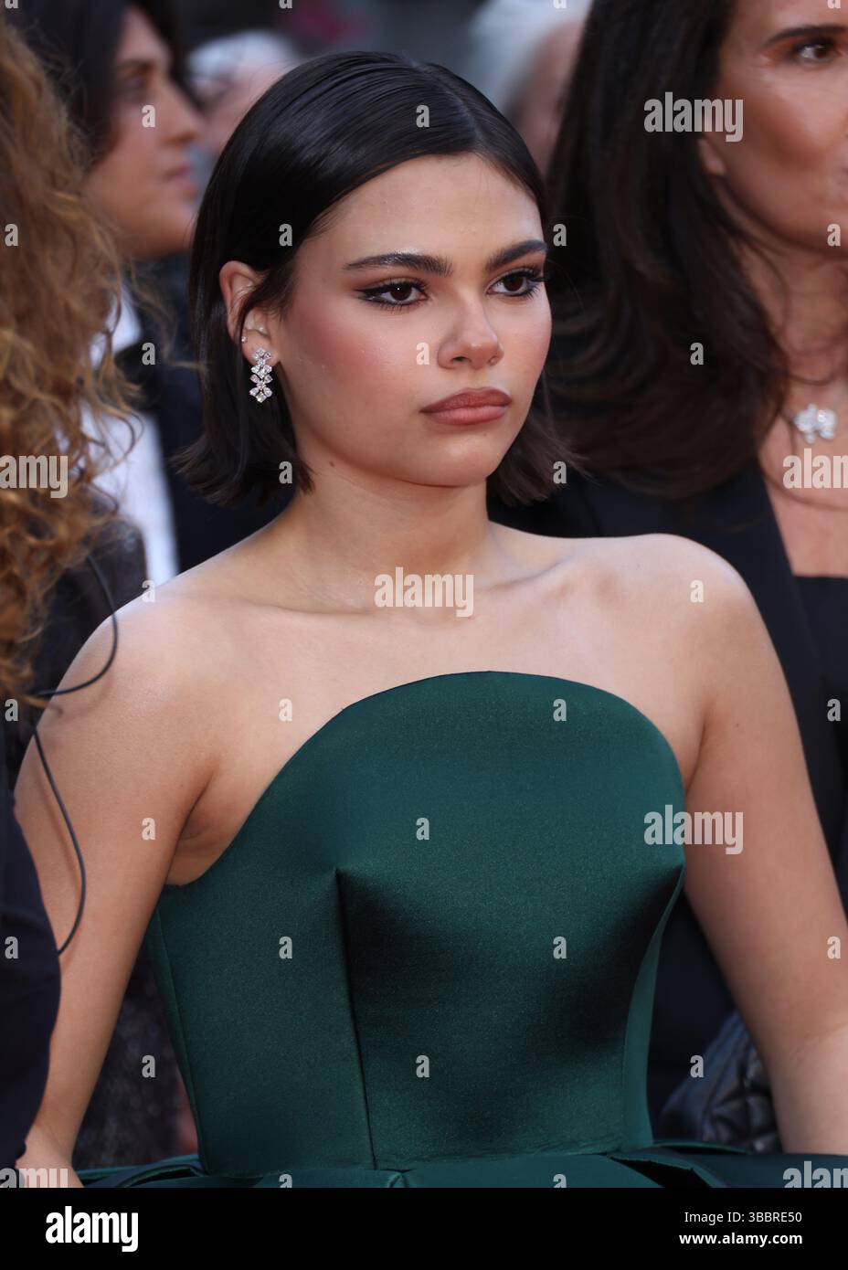 Cannes, France. 17 mai 2025. Ariana Greenblatt assiste au tapis rouge 'Eddington' au 78e Festival de Cannes au Palais des Festivals le 16 mai 2025 à Cannes, France. Photo : DGP/imageSPACE/SIPA USA crédit : SIPA USA/Alamy Live News Banque D'Images