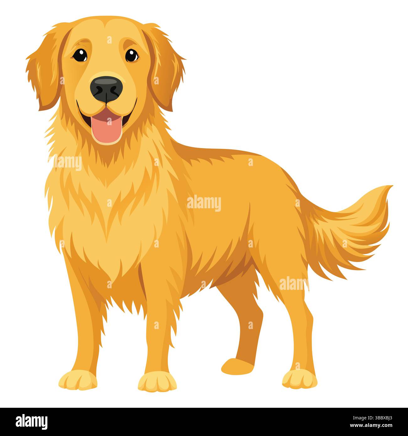 Vecteur de chien Illustration de Vecteur