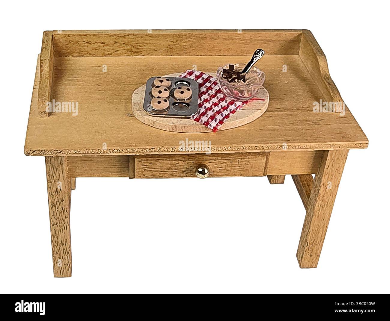 Cuisson des biscuits dans la cuisine pour manger Banque D'Images