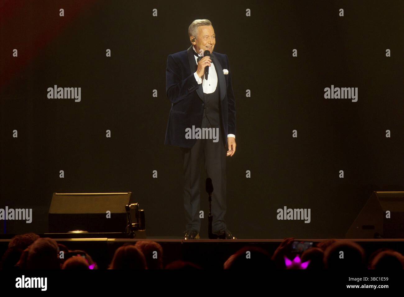 ROLAND KAISER, concert dans le cadre de l'Arena Tour 2025 à l'Uber Arena, Berlin, le 14 mai 2025 Banque D'Images