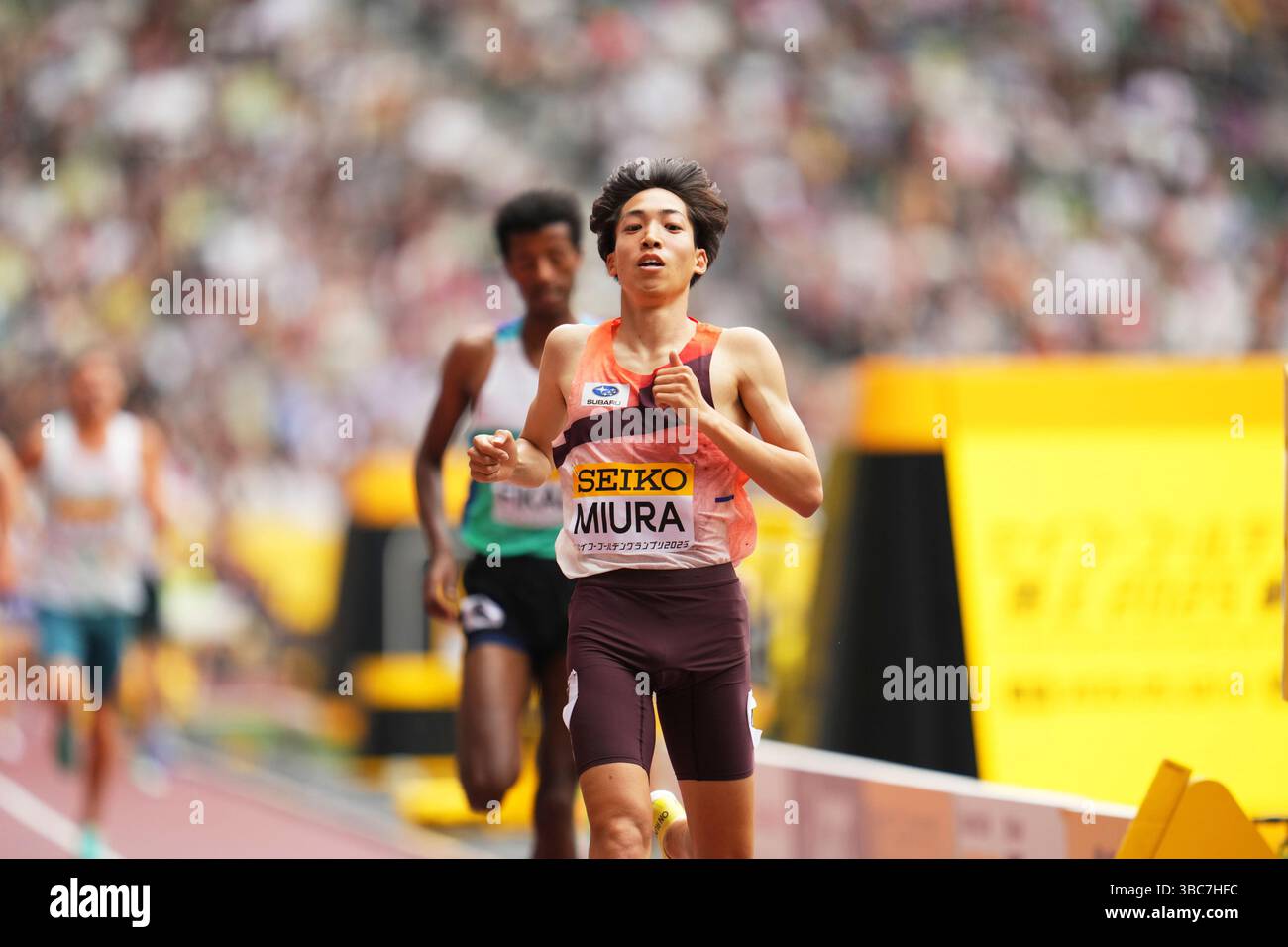 Ryuji Miura, 18 MAI 2025 - Athlétisme : World Athletics Continental Tour Seiko Golden Grand Prix à Tokyo finale masculine de Steeplechase 3000m au stade national de Tokyo, Japon. (Photo AFLO SPORT) Banque D'Images