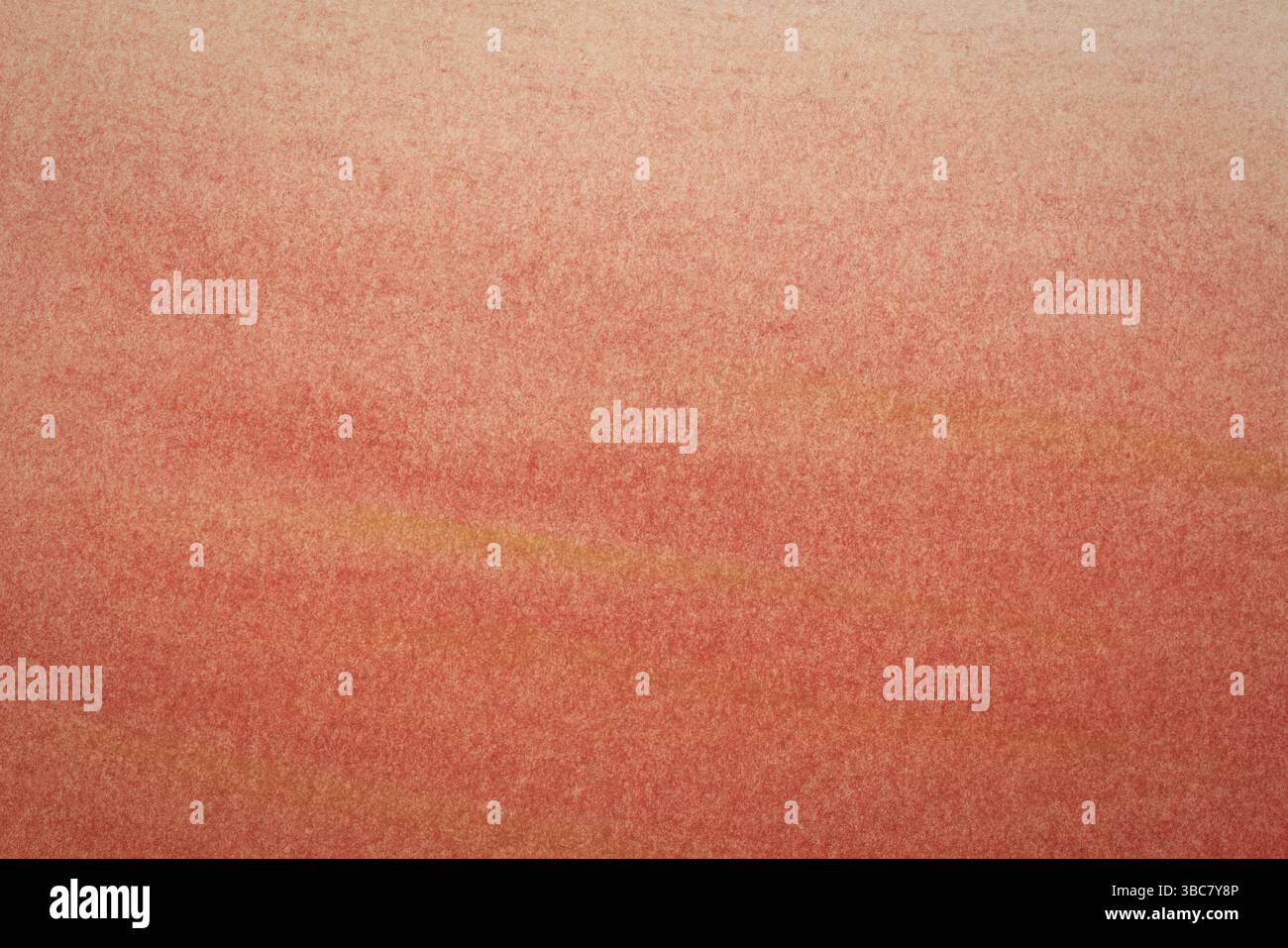 Crayon pastel de couleur rouge et jaune sur texture de fond de papier Banque D'Images