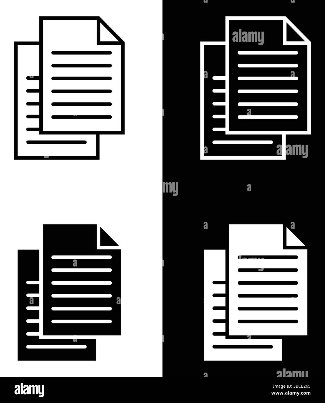 Copier l'icône de fichiers, copier coller l'icône de texte pour les sites Web, les applications, l'interface utilisateur ou UX. Illustration vectorielle fichier eps., icône Copier. icône dupliquer. copier/coller le vecteur d'icône. Illustration de Vecteur