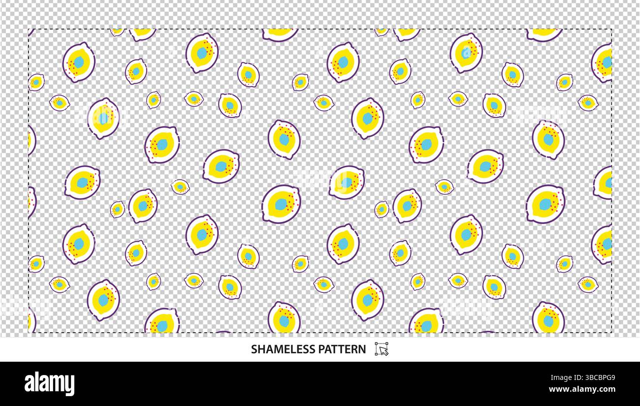 Délicieux et diversifié Food Seamless Pattern avec des repas et des ingrédients colorés Illustration de Vecteur