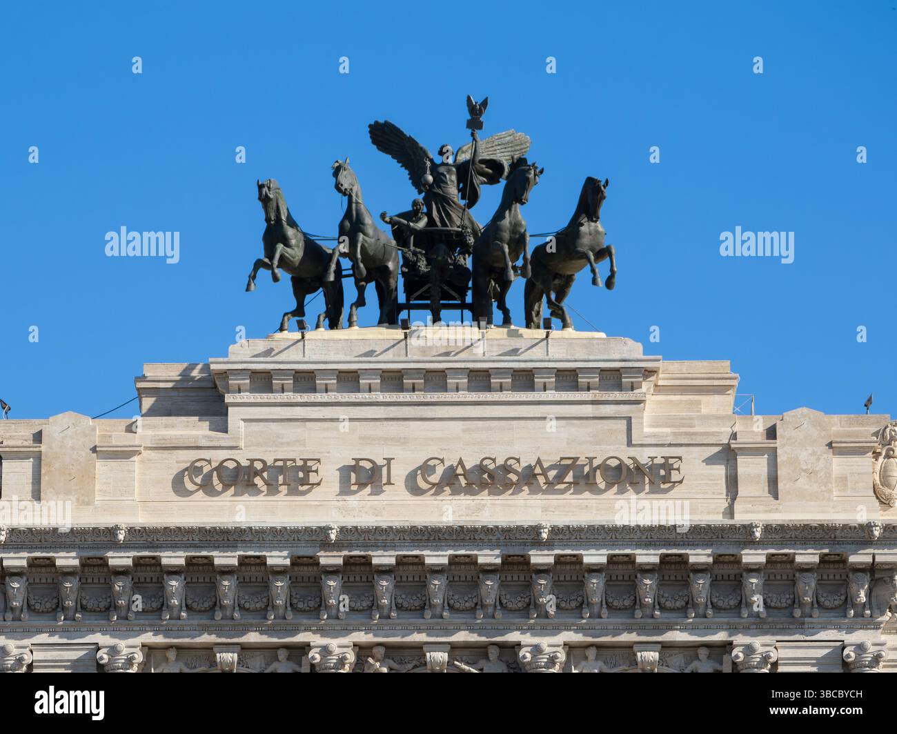 Bâtiment de la Cour suprême (Corte di Cassazione) à Rome, Italie Banque D'Images