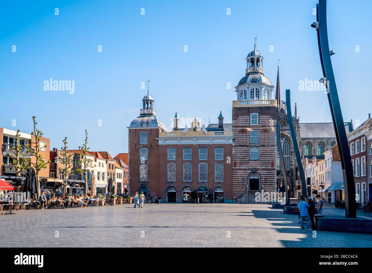 Vieille ville de Goes, Allemagne Banque D'Images