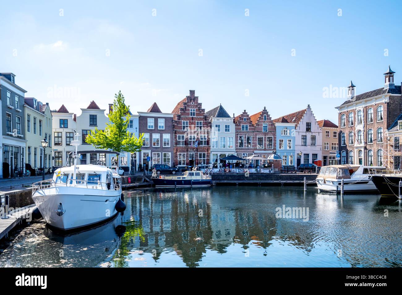 Vieille ville de Goes, Allemagne Banque D'Images