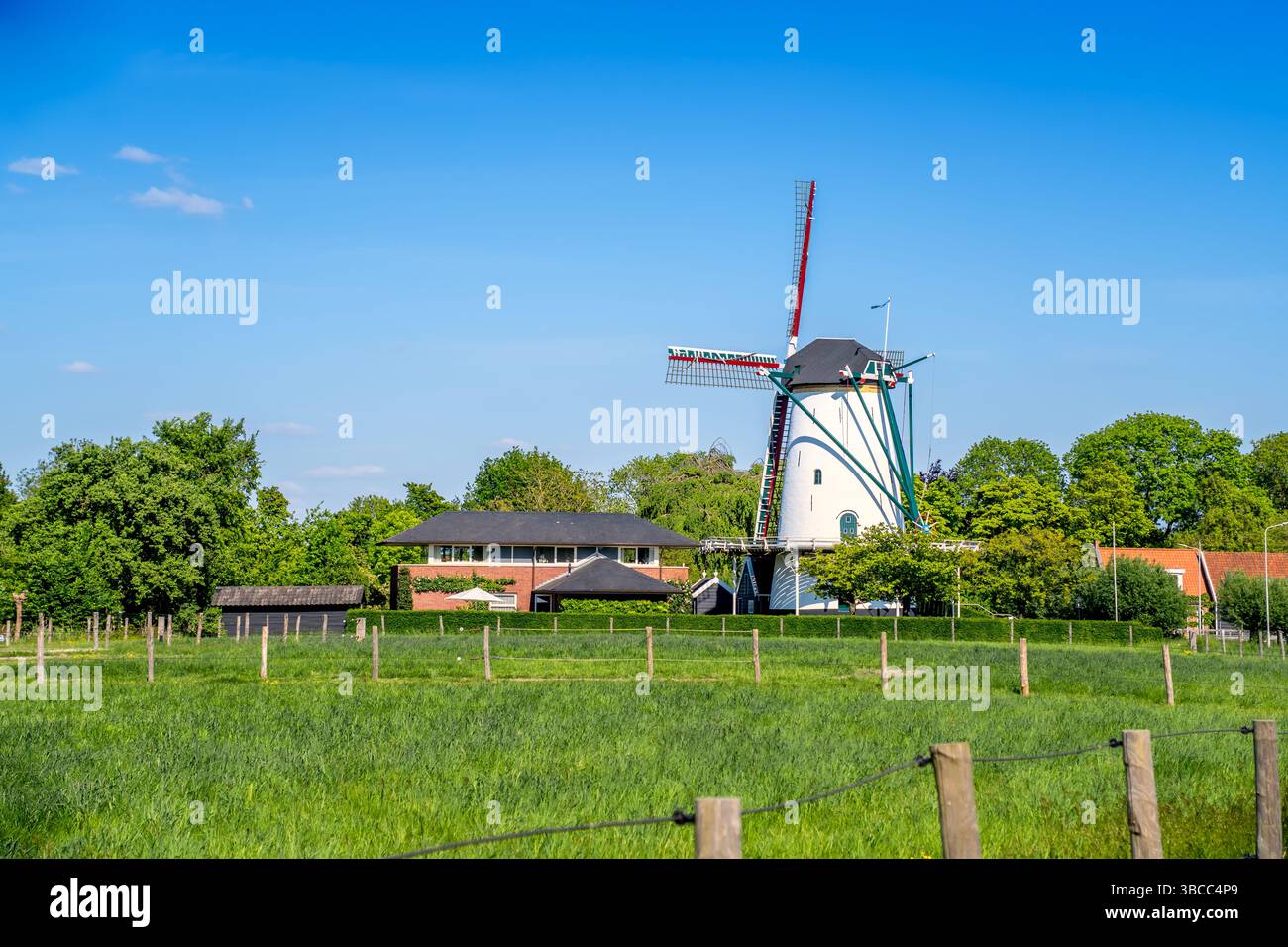 Vieille ville de Goes, Allemagne Banque D'Images