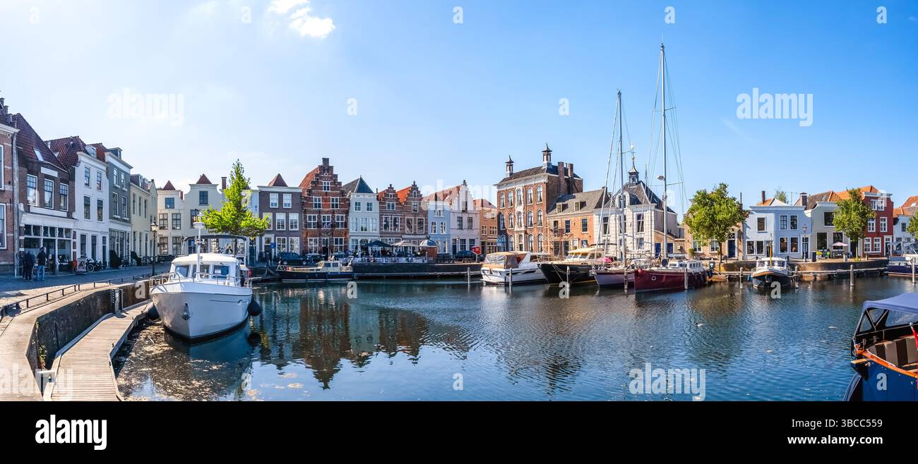 Vieille ville de Goes, Allemagne Banque D'Images