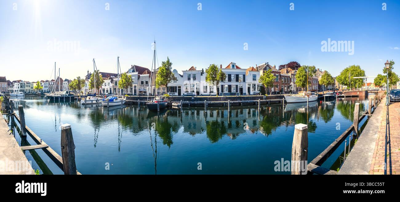 Vieille ville de Goes, Allemagne Banque D'Images