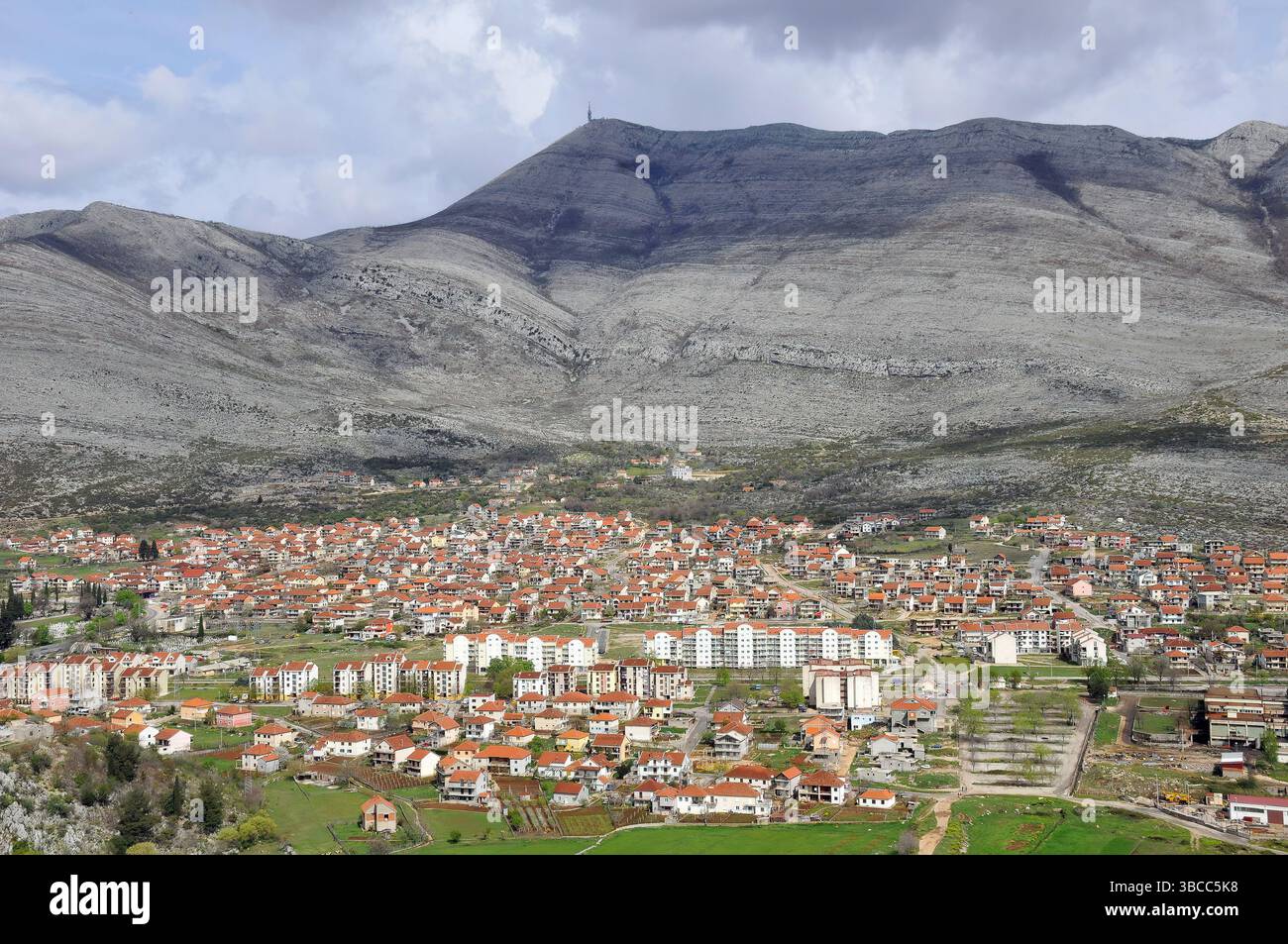 Vue de Trebinje, Bosnie-Herzégovine, Bosna i Hercegovina, Europe Banque D'Images